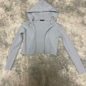 Brandy Melville Arden Crop Hoodie
